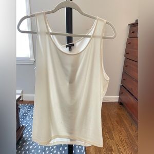 Talbots Velvet Shell in Ivory